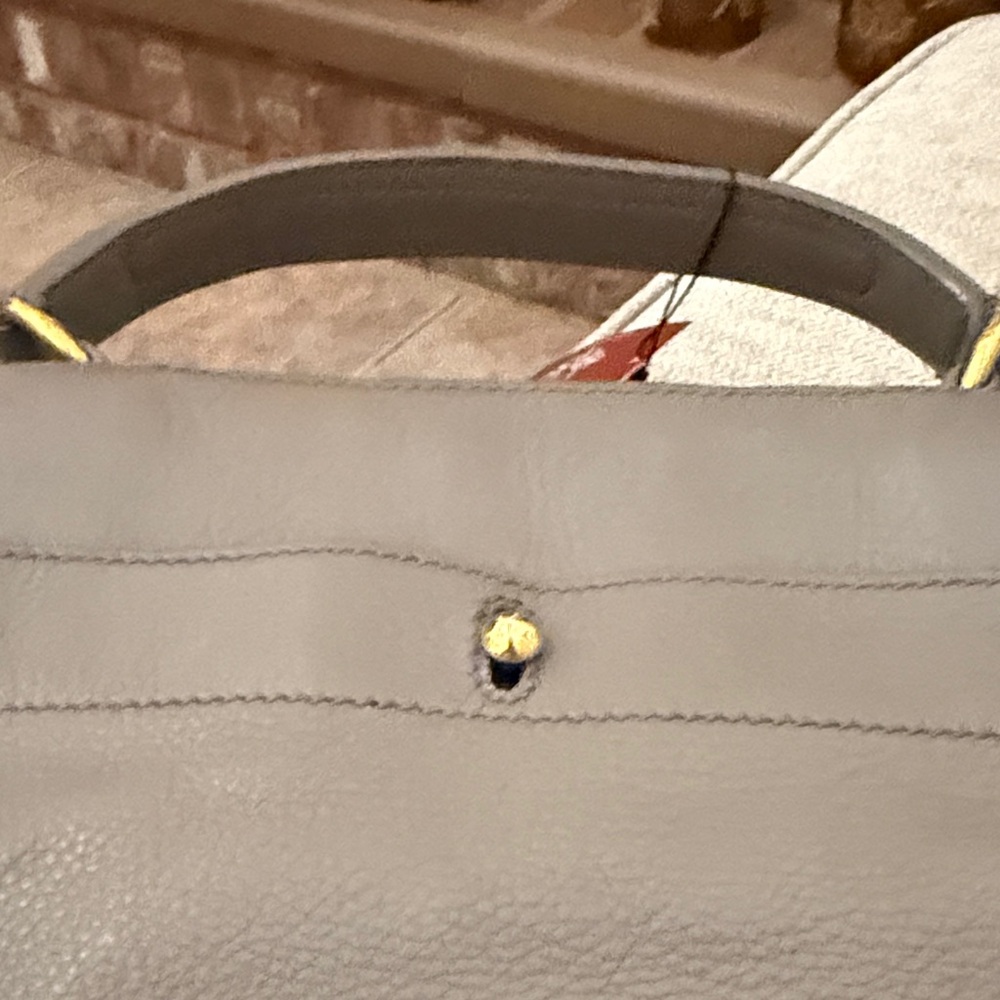 YSL Muse Two Top handle bag. Gray and Purple - Picture 6 of 12